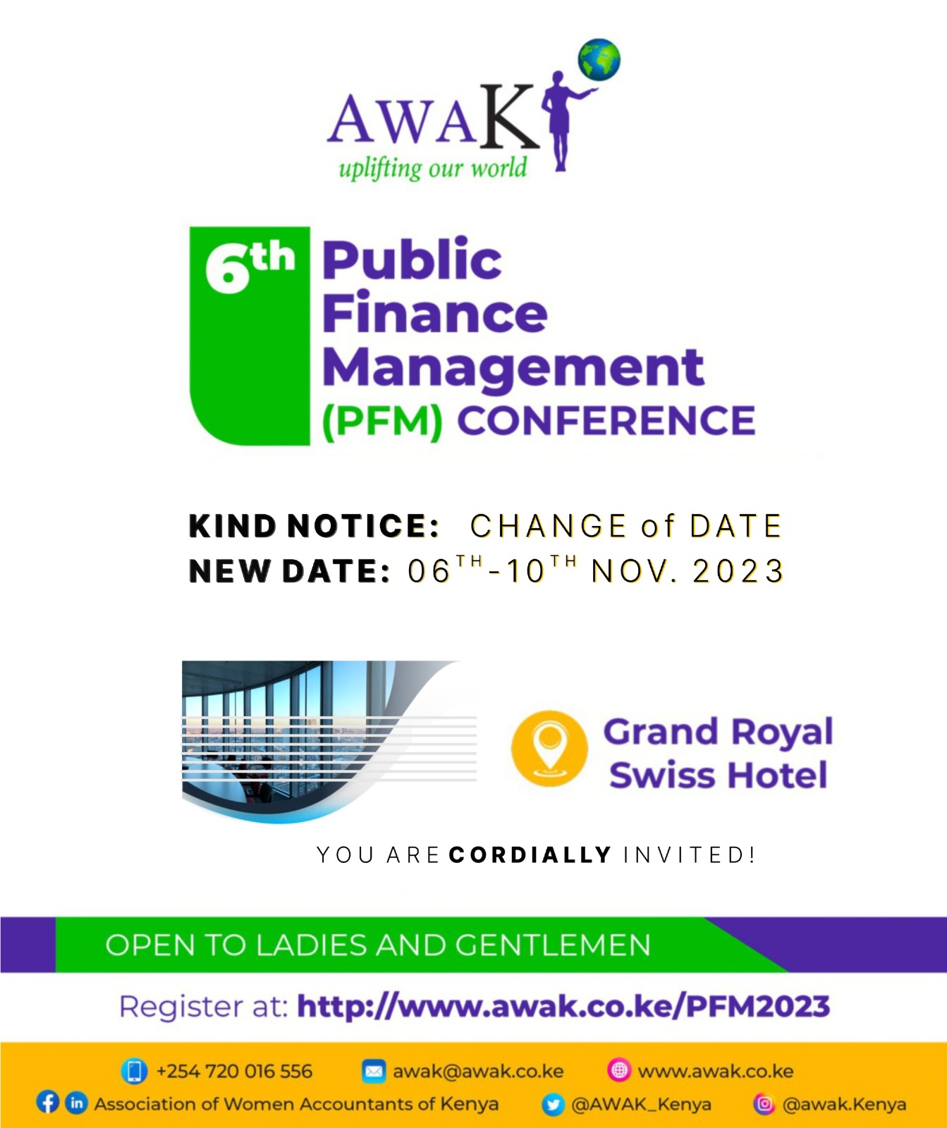 PFM Conference Flyer